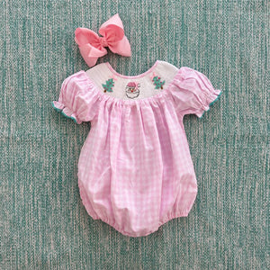 Smocked Christmas Bubble* Seven Lantern Lane