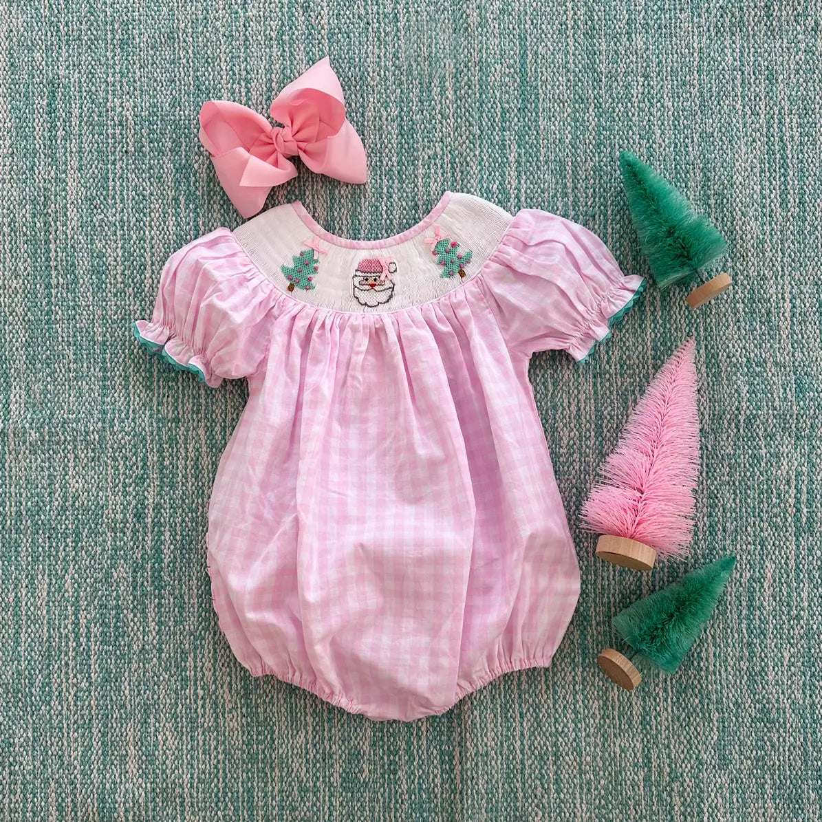 Smocked Christmas Bubble* Seven Lantern Lane