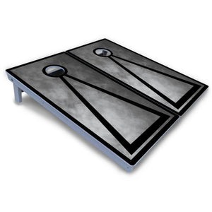 Smoke Triangle Cornhole Boards - All Weather Series by Cornhole Solutions, custom cornhole board detail photo 5