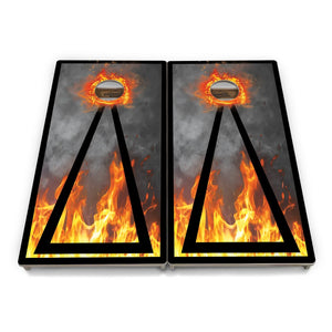 Smoke & Fire Cornhole Boards – Tournament Series