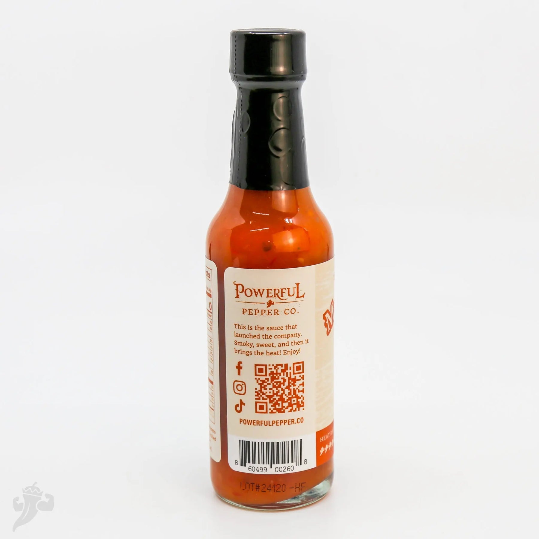 Smoked Mango Habanero Hot Sauce by Powerful Pepper Company, Southern food gift detail photo 2