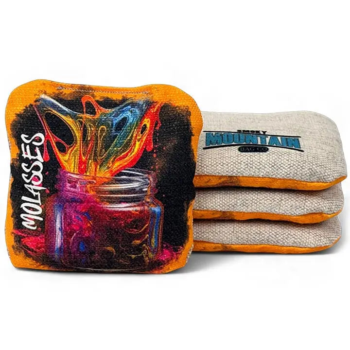 Smoky Mountain Bag Co – PRO Cornhole Bags - Set of 4 - Molasses Series Cornhole Solutions