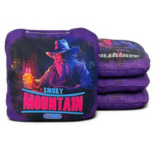 Smoky Mountain Bag Co – PRO Cornhole Bags - Set of 4 - Moonshiner Series Cornhole Solutions
