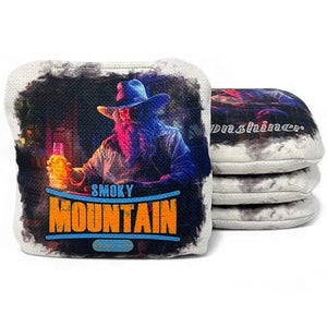 Smoky Mountain Bag Co – PRO Cornhole Bags - Set of 4 - Moonshiner Series Cornhole Solutions