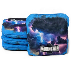 Smoky Mountain Bag Co – PRO Cornhole Bags - Set of 4 - White Lightning Series Cornhole Solutions