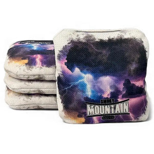 Smoky Mountain Bag Co – PRO Cornhole Bags - Set of 4 - White Lightning Series Cornhole Solutions