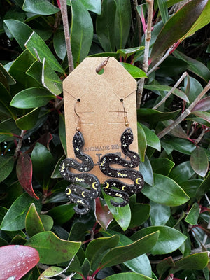 Snake Earrings Mushroom Lady Co