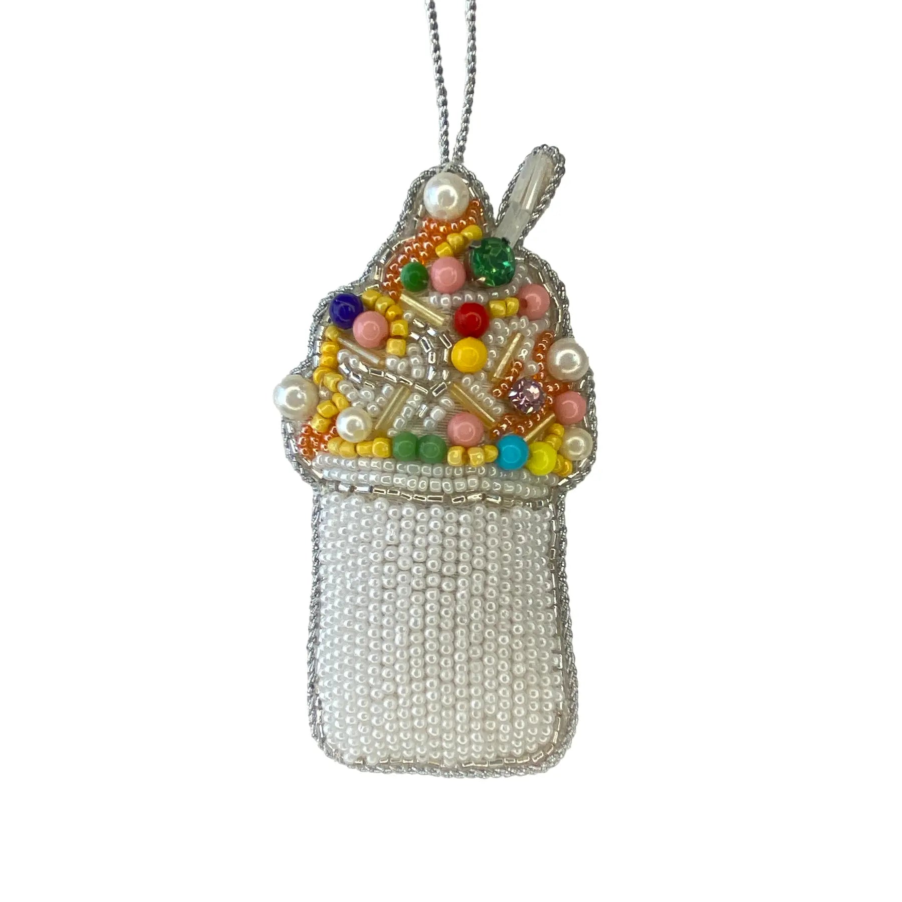 Snoball Beaded Ornament Nola Tawk