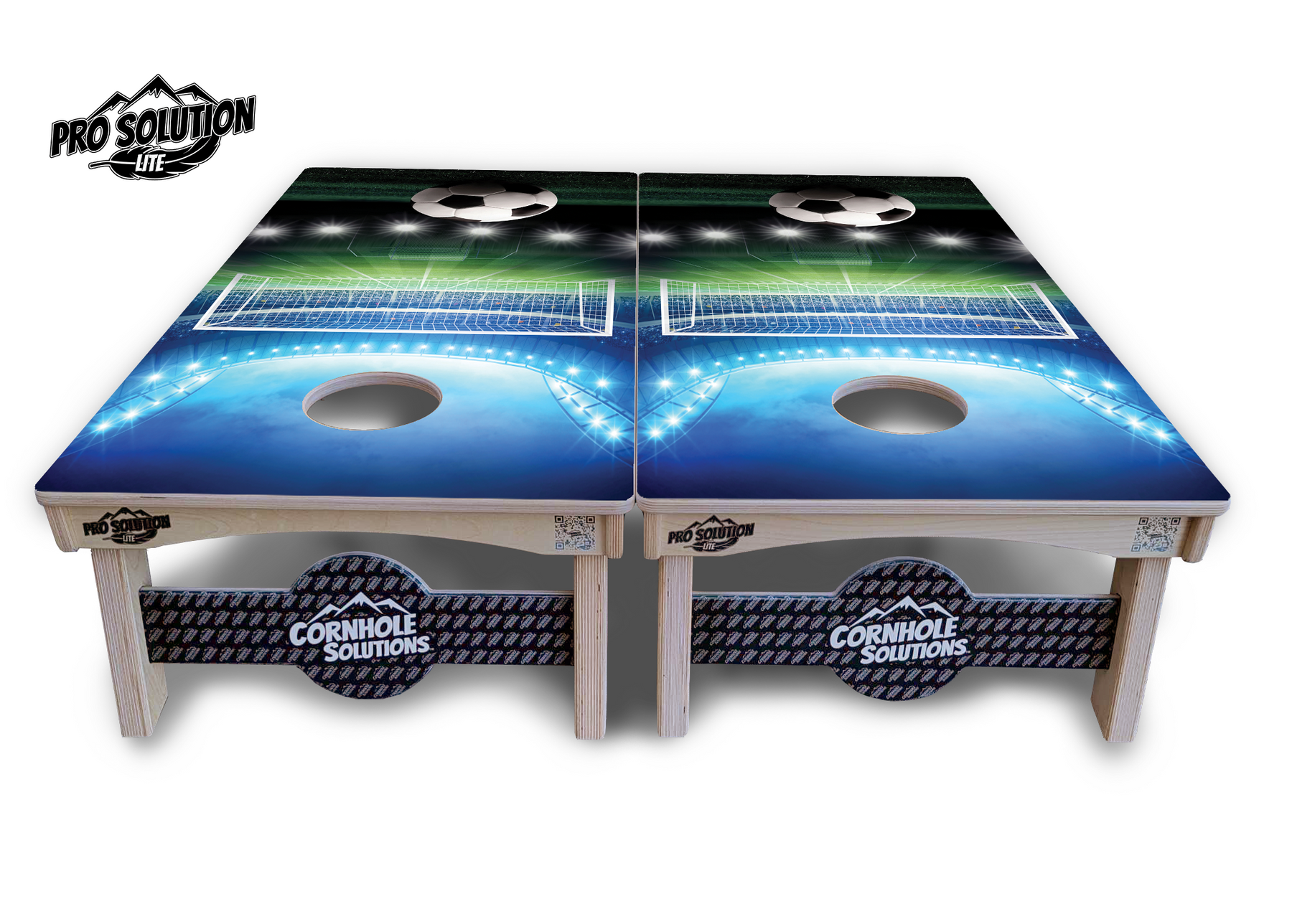 Soccer Cornhole Boards - Pro Solution Lite Series Cornhole Solutions