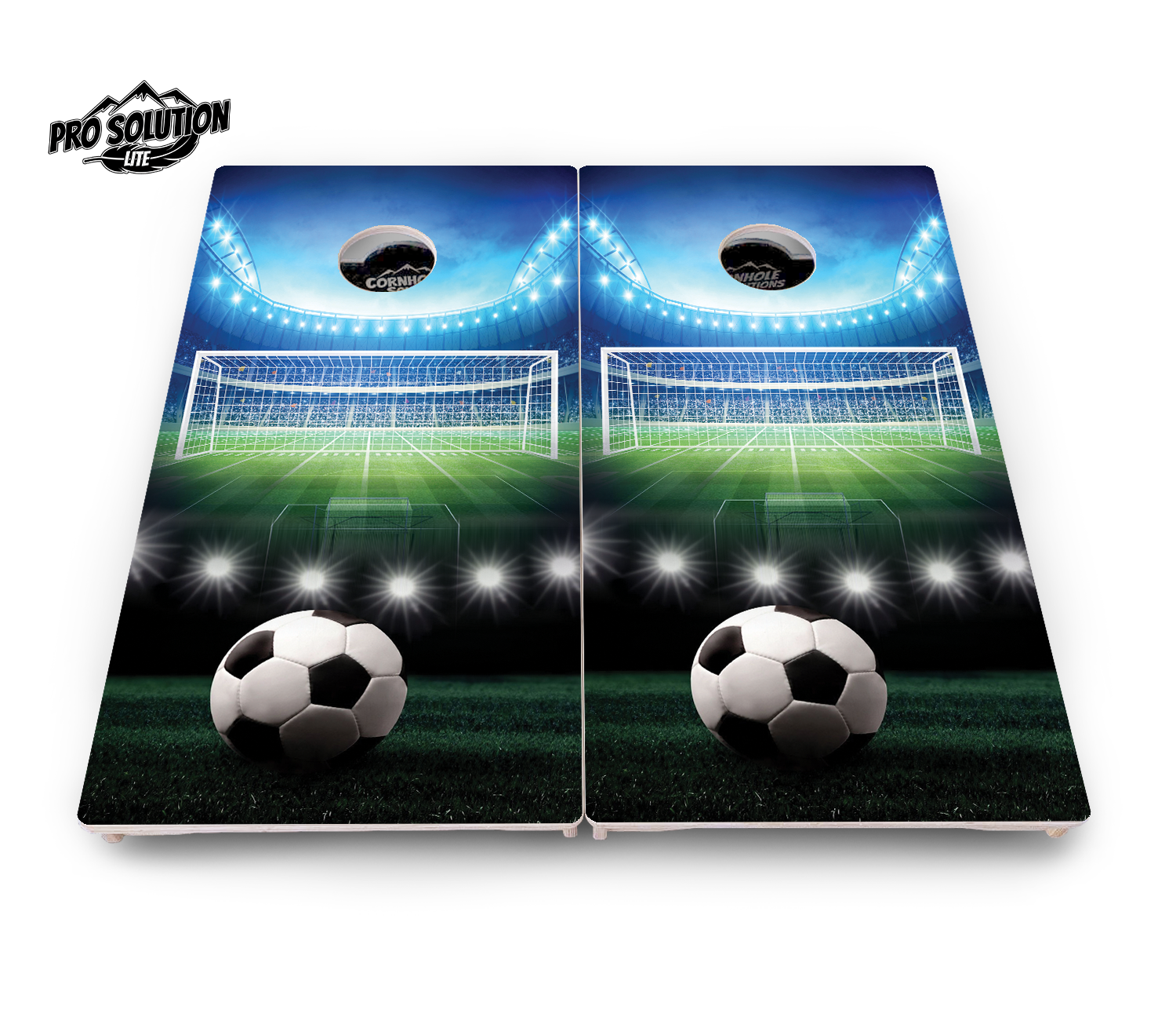 Soccer Cornhole Boards - Pro Solution Lite Series Cornhole Solutions