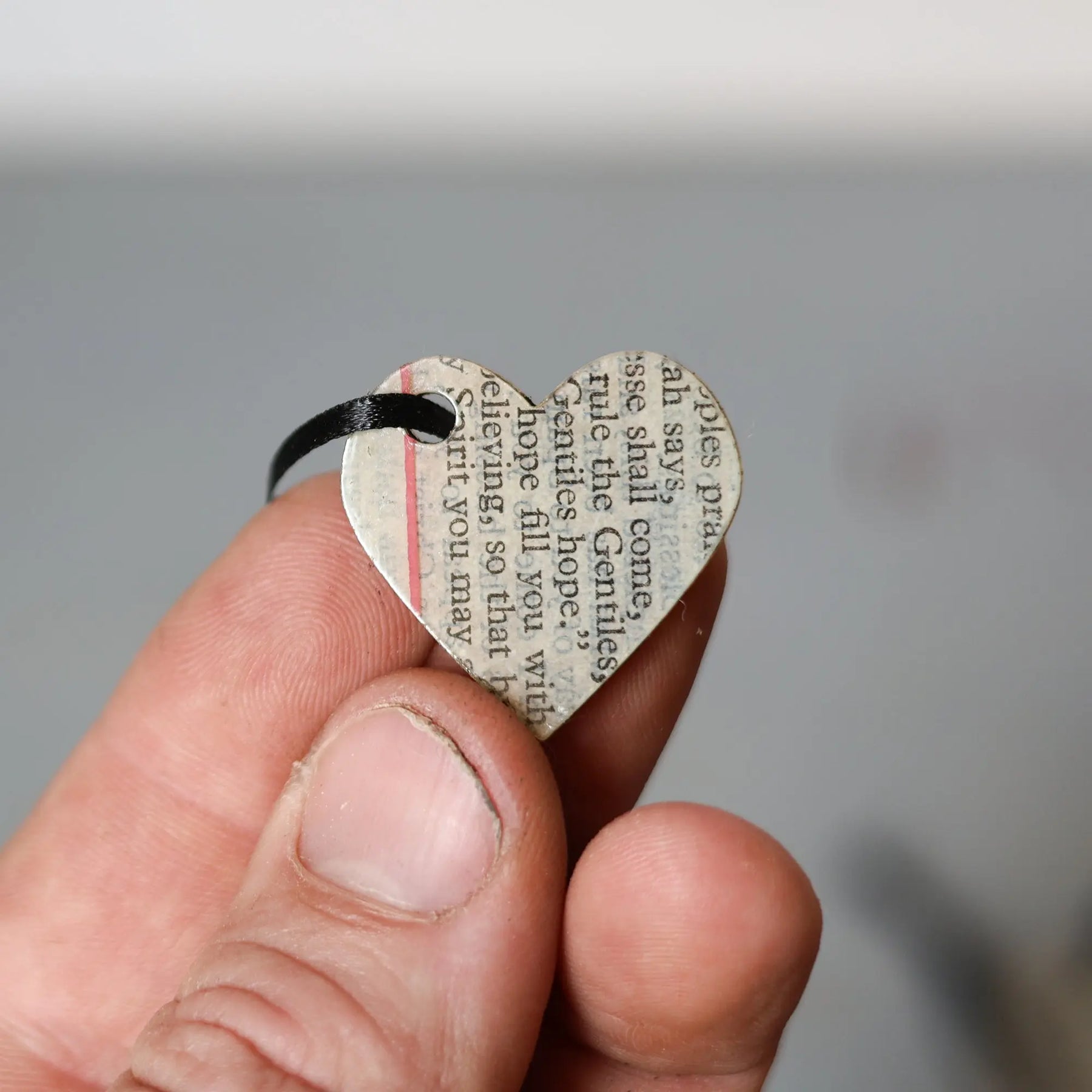 Song & Scripture Heart Ornaments ✨ by Dennehey Design Co., Southern home decor detail photo 6