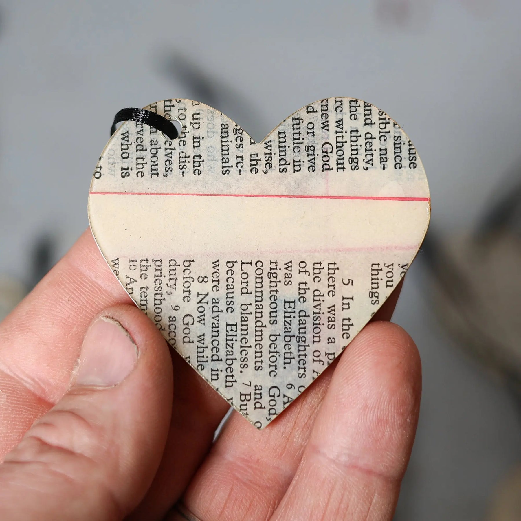 Song & Scripture Heart Ornaments ✨ by Dennehey Design Co., Southern home decor detail photo 11