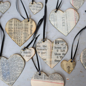 Song & Scripture Heart Ornaments ✨ by Dennehey Design Co., Southern home decor detail photo 12