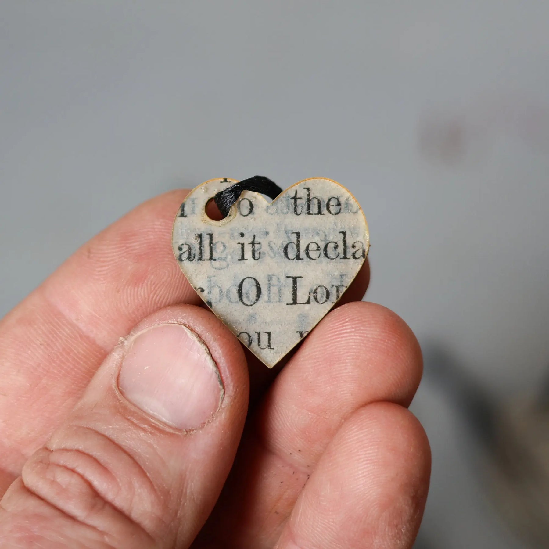 Song & Scripture Heart Ornaments ✨ by Dennehey Design Co., Southern home decor detail photo 13