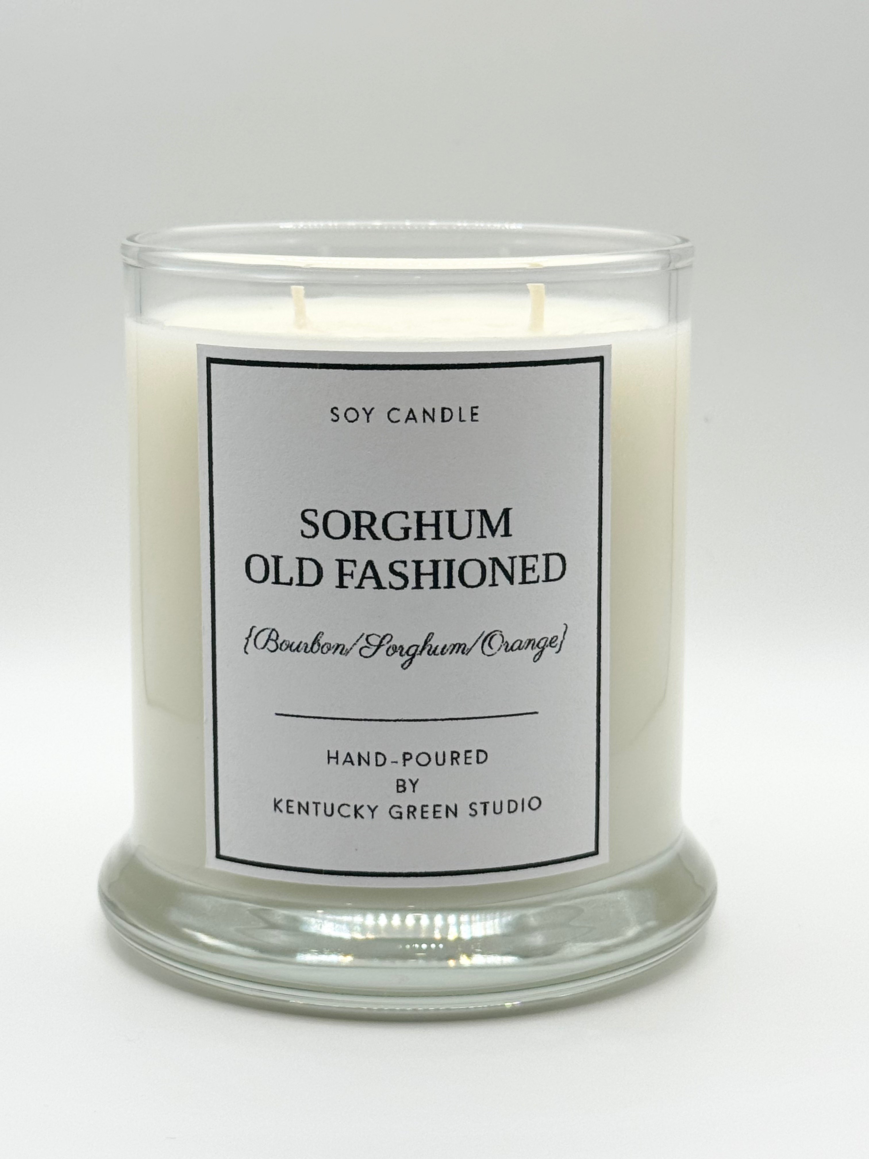Sorghum Old Fashioned Soy Candle by Kentucky Green Studio, scented candle main product photo