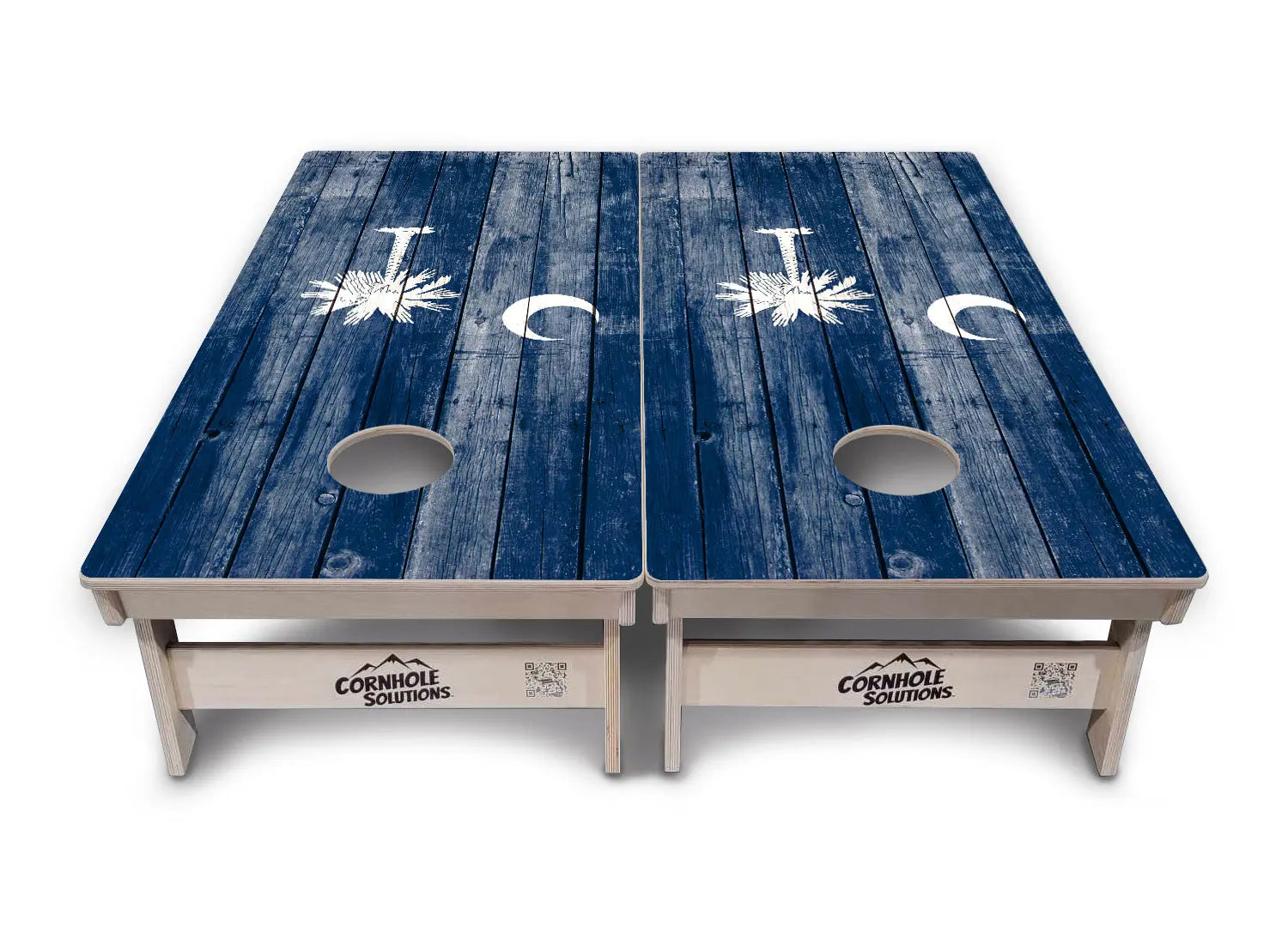 South Carolina Cornhole Boards - Professional Tournament Series by Cornhole Solutions, custom cornhole board detail photo 2