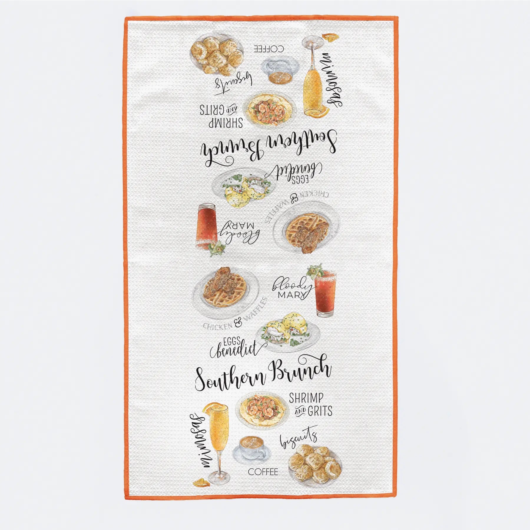 Southern Brunch Kitchen Towel Nola Tawk