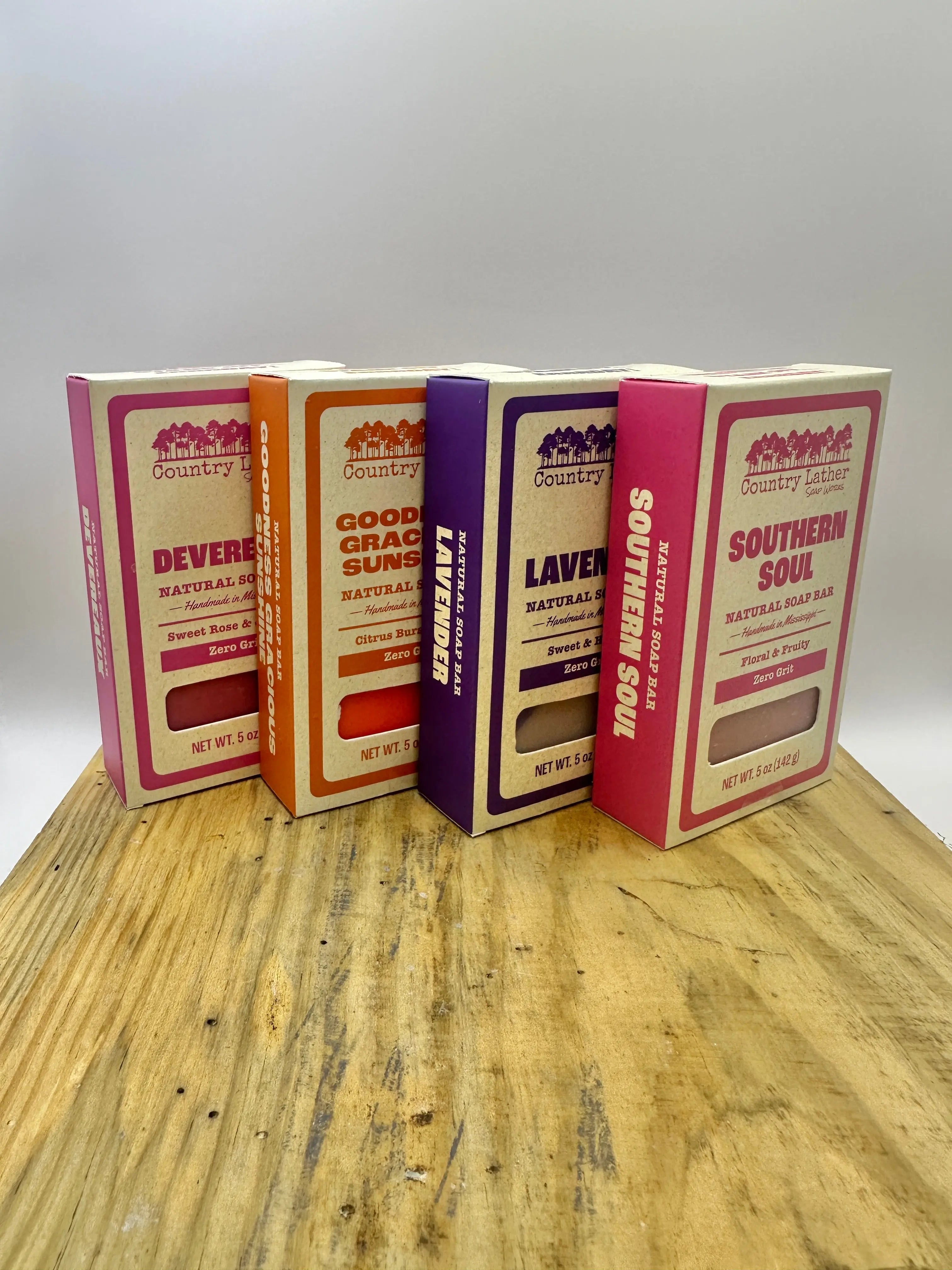 Southern Citrus and Sass soap bundle by Country Lather