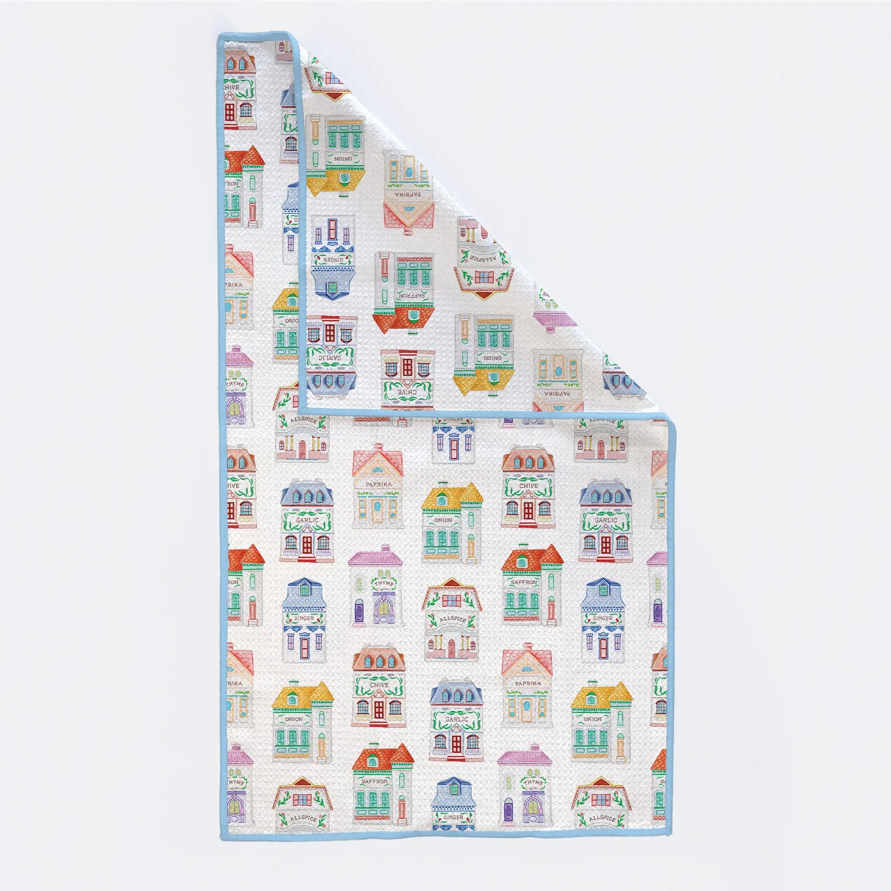 Spice Village Kitchen Towel by Nola Tawk, Southern food gift main product photo