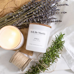 11 oz Sprig Soy Candle by Jack Be Nimble Candles image 2