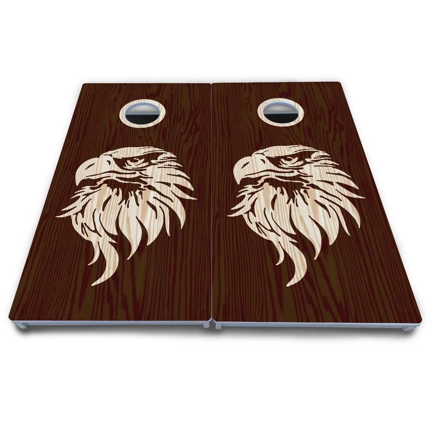 Stained Flag & Eagle Cornhole Boards - All Weather Series Cornhole Solutions