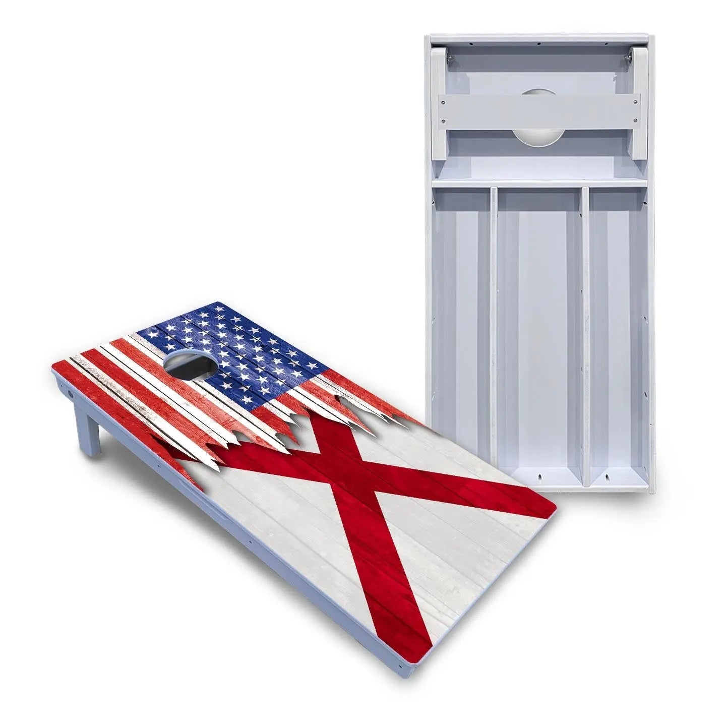 State Flag Designs Alabama to Georgia Cornhole Boards - All Weather Series Cornhole Solutions