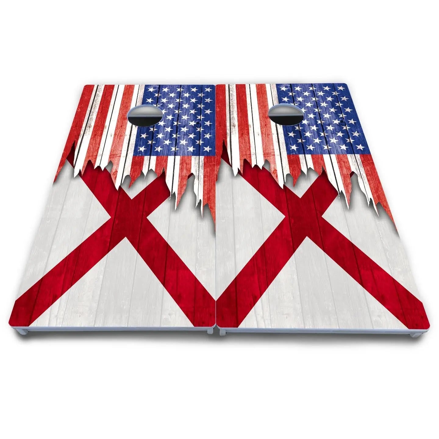 State Flag Designs Alabama to Georgia Cornhole Boards - All Weather Series Cornhole Solutions