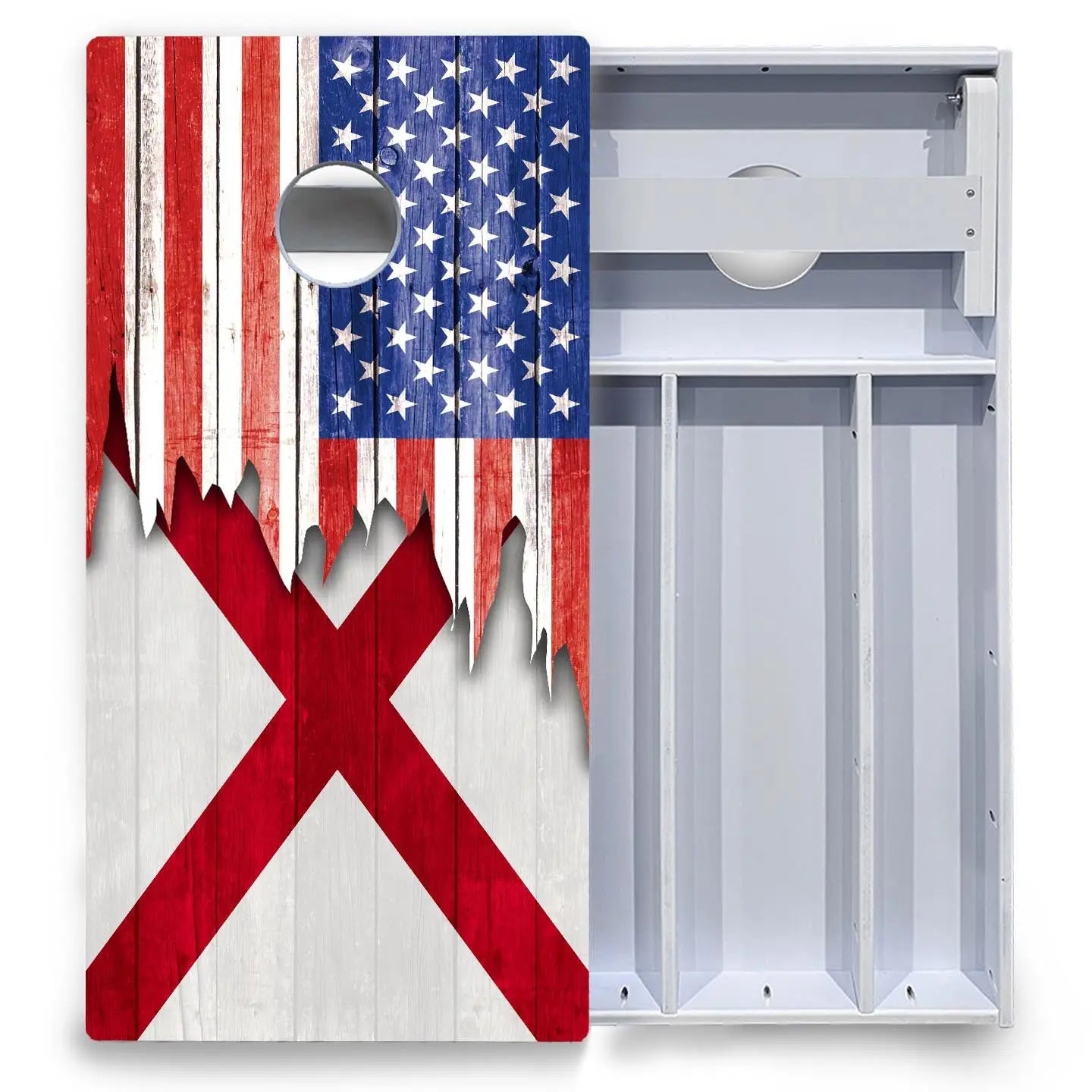 State Flag Designs Alabama to Georgia Cornhole Boards - All Weather Series Cornhole Solutions