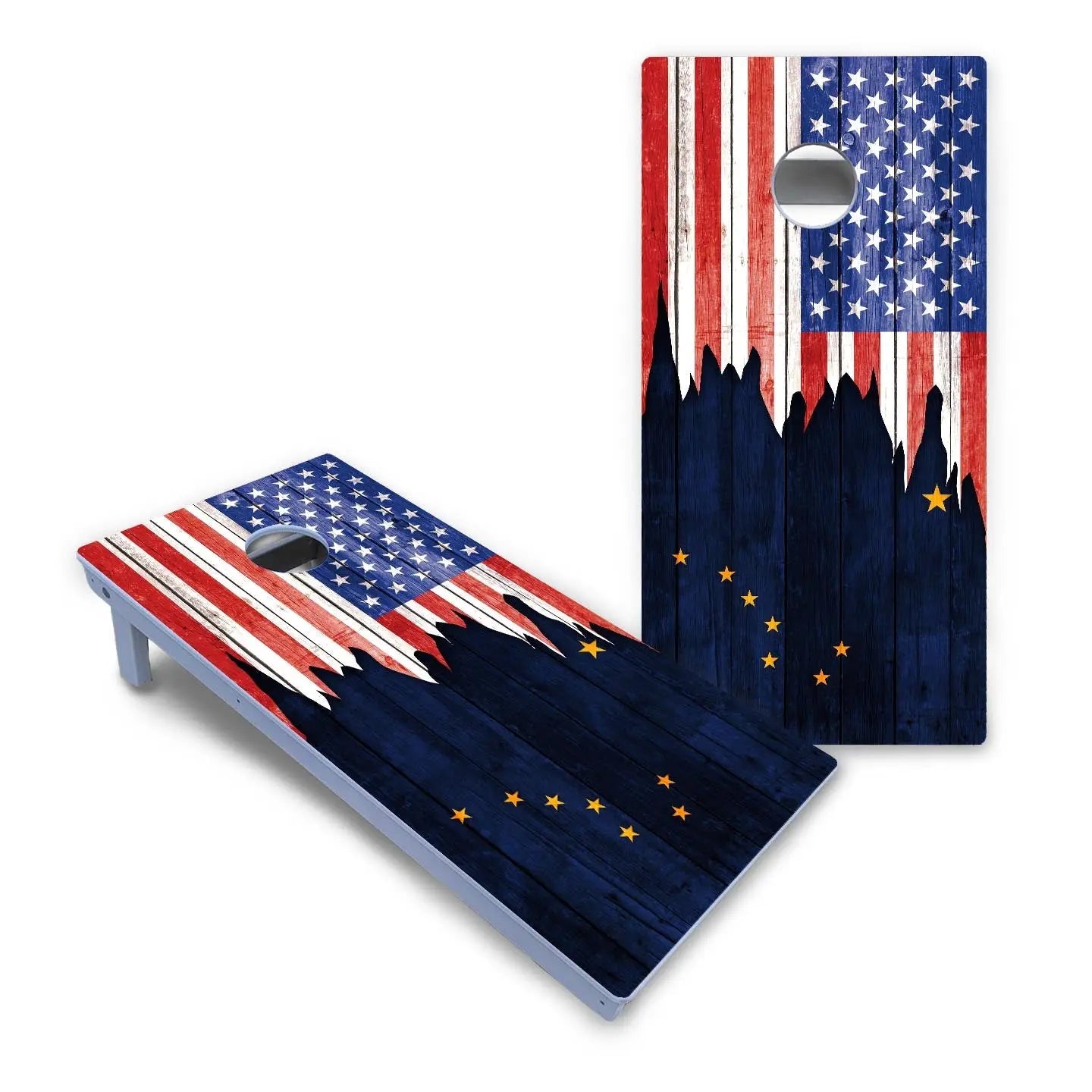 State Flag Designs Alabama to Georgia Cornhole Boards - All Weather Series Cornhole Solutions