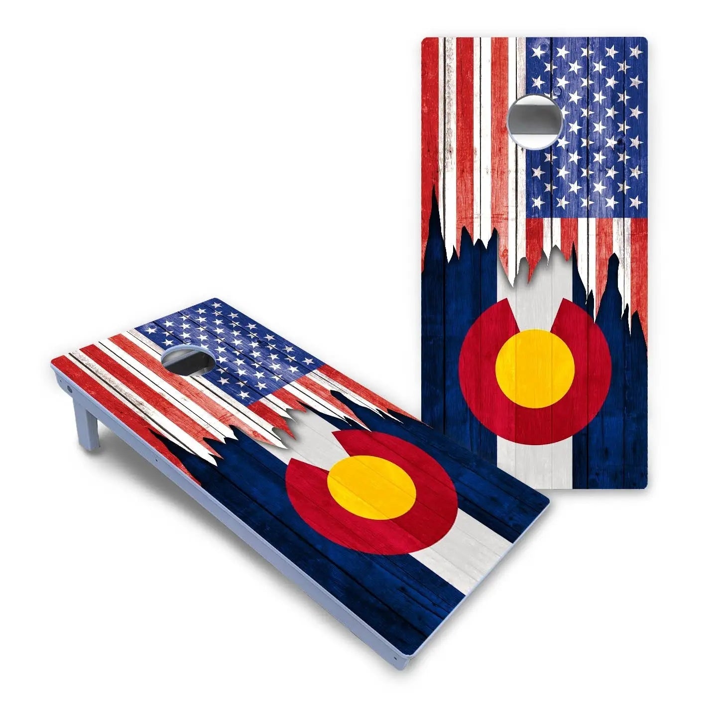 State Flag Designs Alabama to Georgia Cornhole Boards - All Weather Series Cornhole Solutions