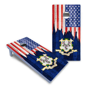 State Flag Designs Alabama to Georgia Cornhole Boards - All Weather Series Cornhole Solutions