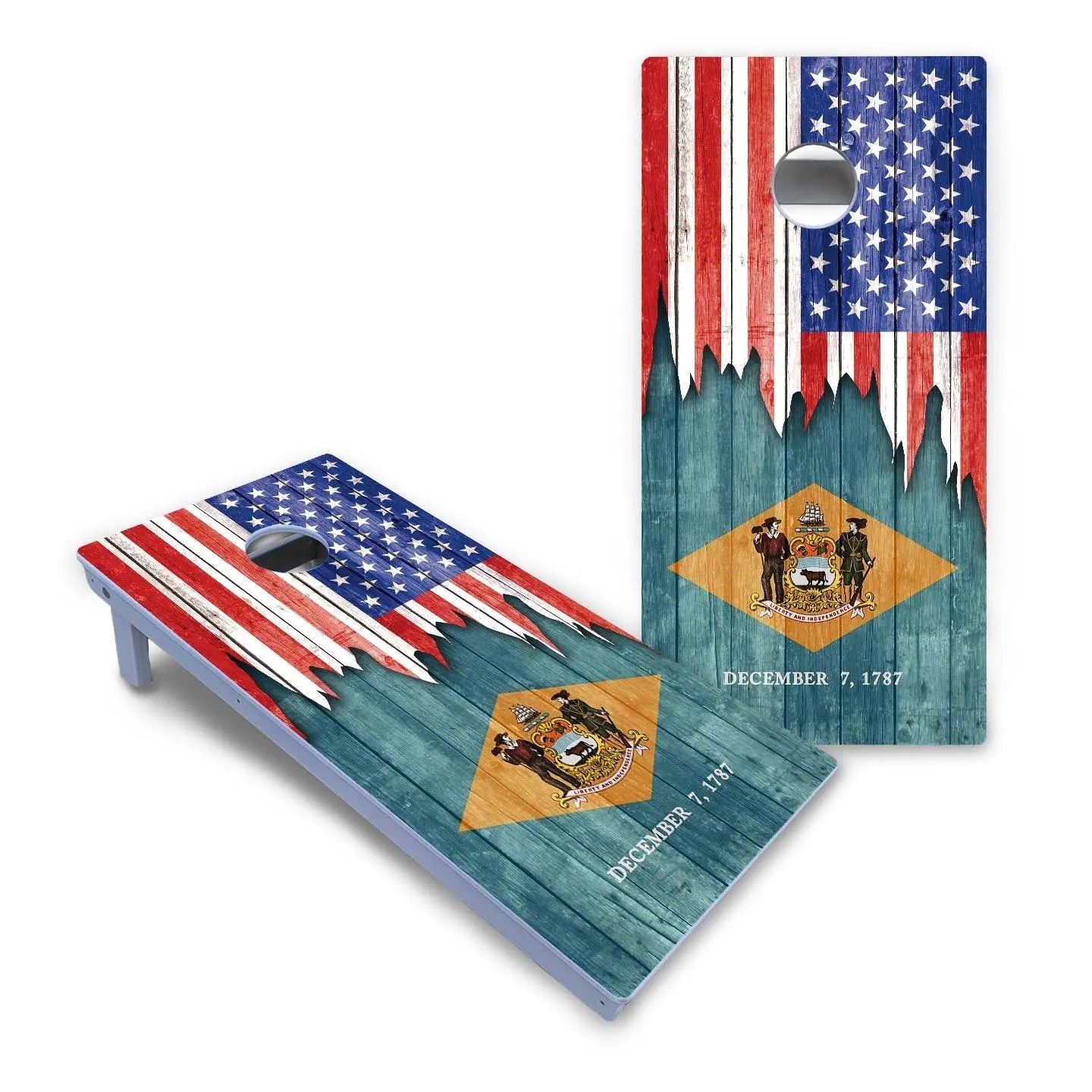 State Flag Designs Alabama to Georgia Cornhole Boards - All Weather Series Cornhole Solutions