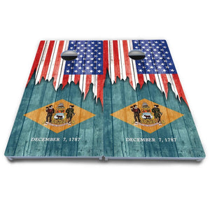 State Flag Designs Alabama to Georgia Cornhole Boards - All Weather Series Cornhole Solutions