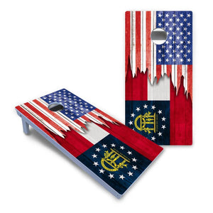 State Flag Designs Alabama to Georgia Cornhole Boards - All Weather Series Cornhole Solutions