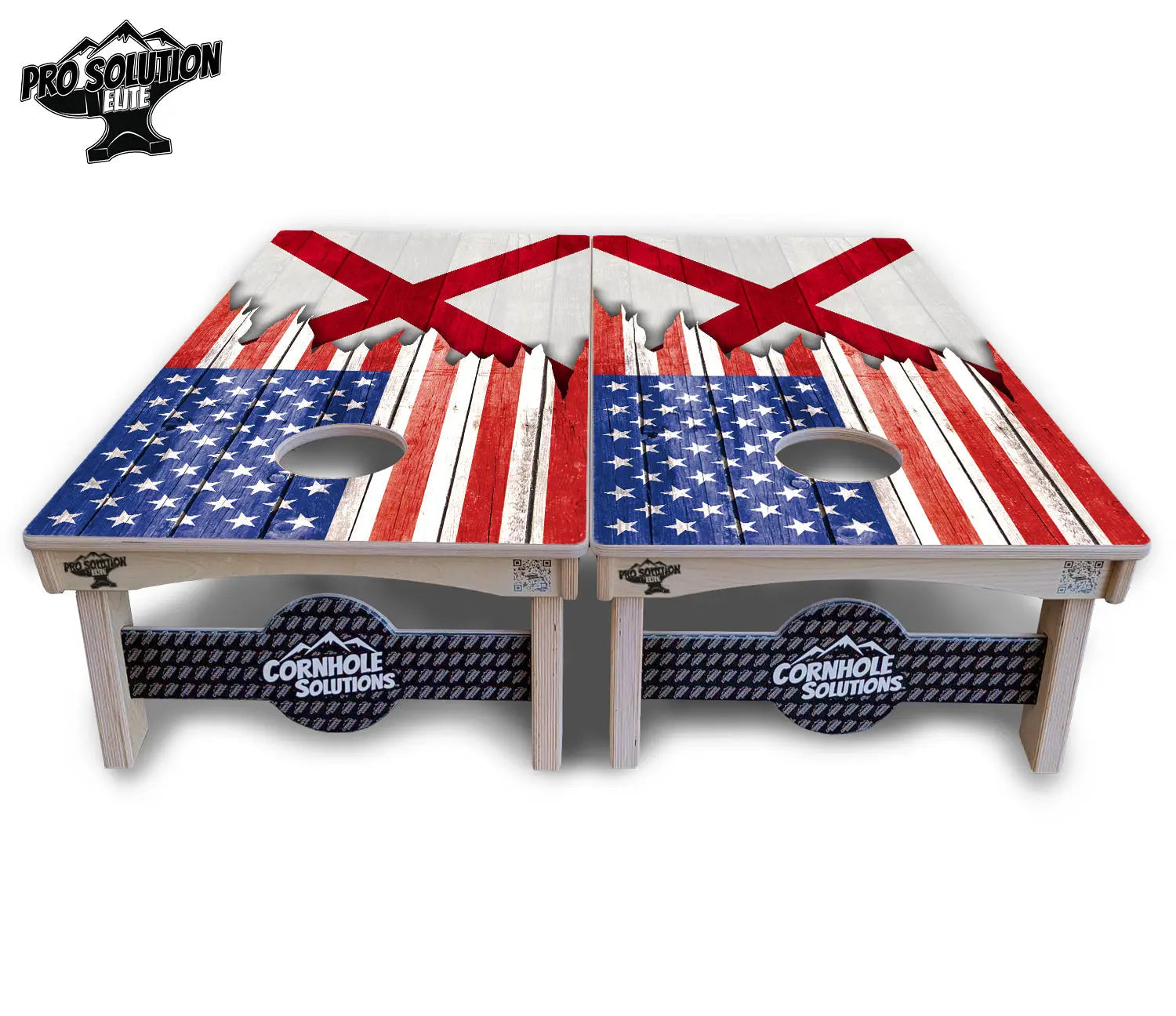 State Flag Designs Alabama to Georgia Cornhole Boards - Pro Solution Elite Series by Cornhole Solutions, Southern home decor detail photo 4
