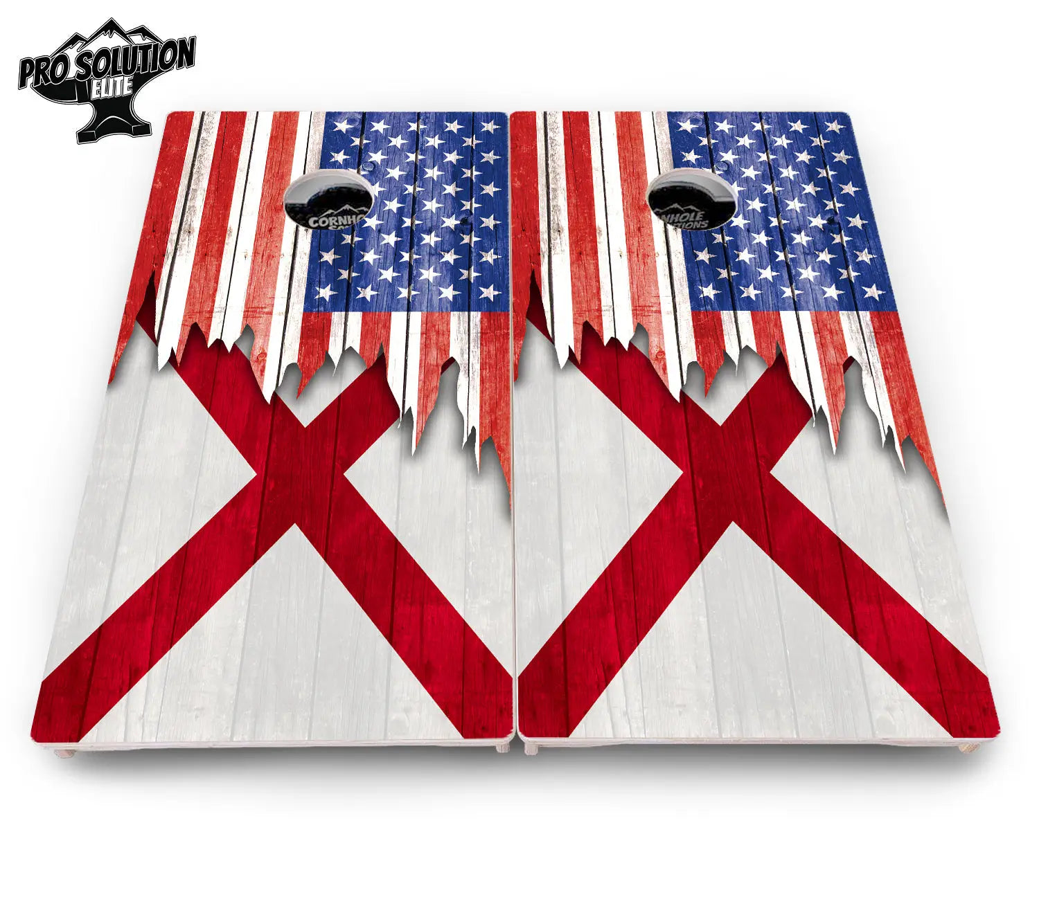 State Flag Designs Alabama to Georgia Cornhole Boards - Pro Solution Elite Series by Cornhole Solutions, Southern home decor detail photo 5