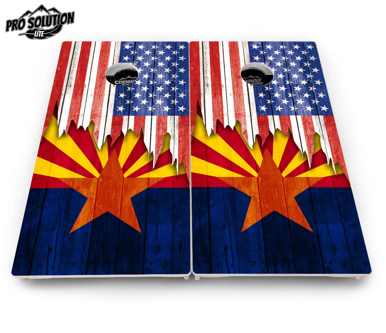 State Flag Designs Alabama to Georgia Cornhole Boards - Pro Solution Lite Series Cornhole Solutions
