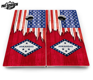 State Flag Designs Alabama to Georgia Cornhole Boards - Pro Solution Lite Series Cornhole Solutions