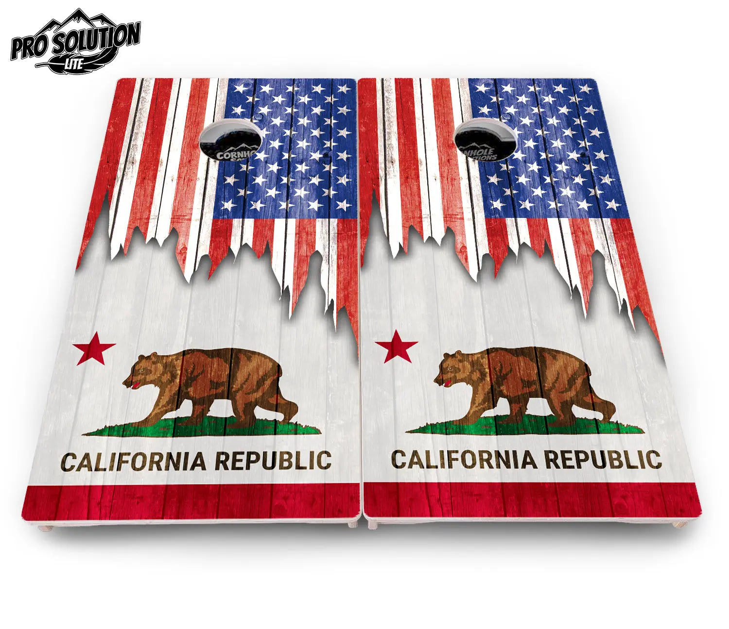 State Flag Designs Alabama to Georgia Cornhole Boards - Pro Solution Lite Series Cornhole Solutions