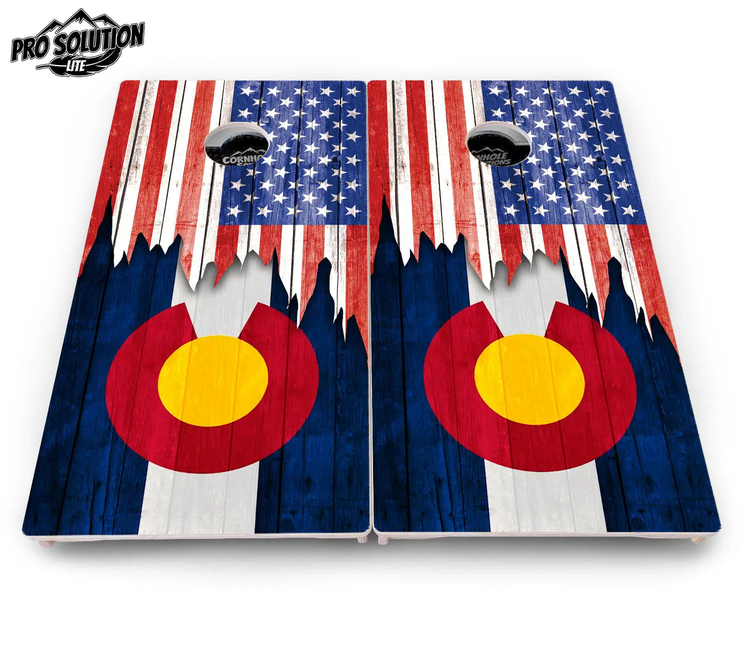State Flag Designs Alabama to Georgia Cornhole Boards - Pro Solution Lite Series Cornhole Solutions