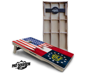 State Flag Designs Alabama to Georgia Cornhole Boards - Pro Solution Lite Series Cornhole Solutions