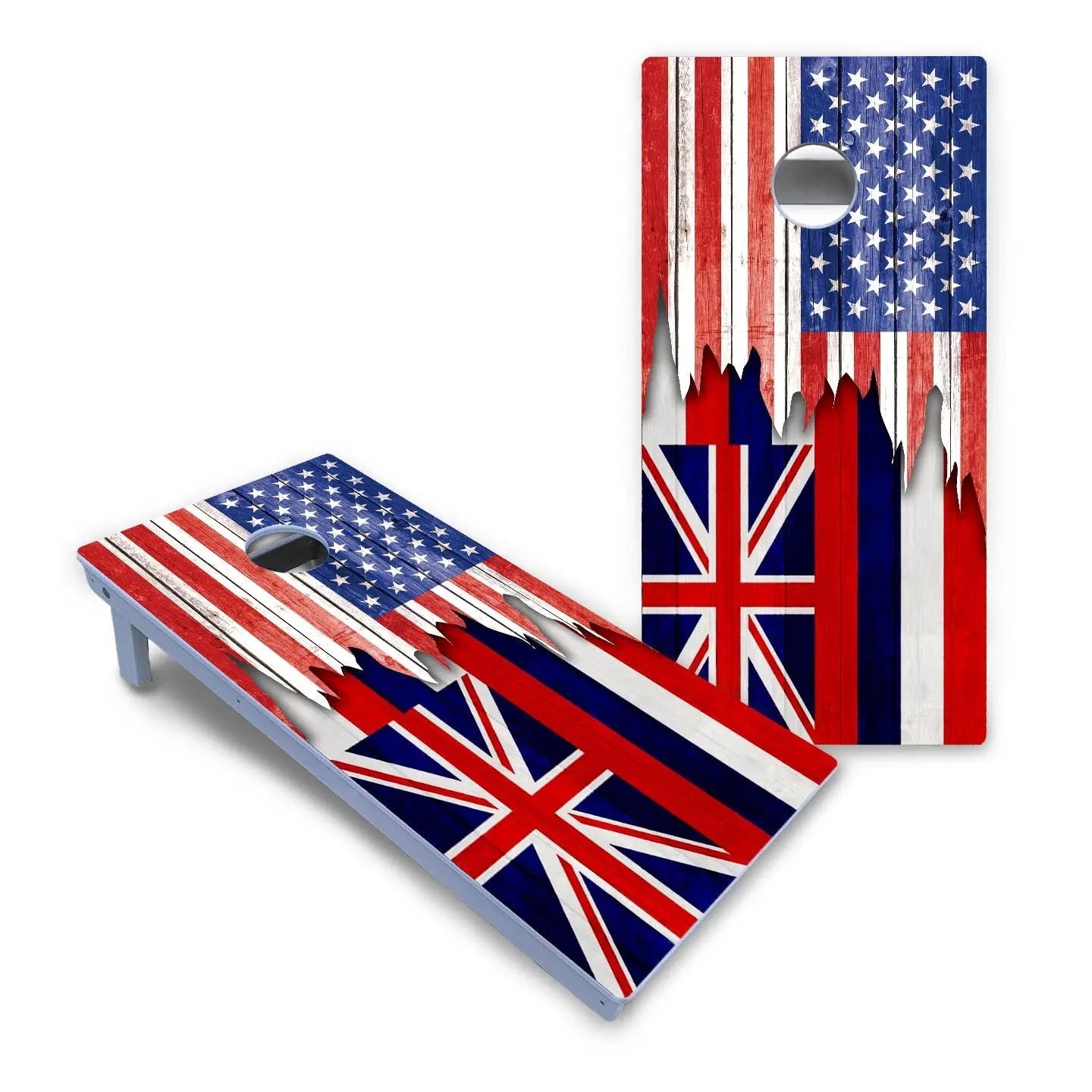State Flag Designs Hawaii to Maryland Cornhole Boards - All Weather Series by Cornhole Solutions, Southern home decor detail photo 2