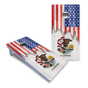 State Flag Designs Hawaii to Maryland Cornhole Boards - All Weather Series Cornhole Solutions