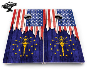 State Flag Designs Hawaii to Maryland Cornhole Boards - Pro Solution Elite Series by Cornhole Solutions, Southern home decor detail photo 12