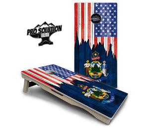 State Flag Designs Hawaii to Maryland Cornhole Boards - Pro Solution Elite Series by Cornhole Solutions, Southern home decor detail photo 21