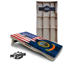 State Flag Designs Hawaii to Maryland Cornhole Boards - Pro Solution Lite Series Cornhole Solutions