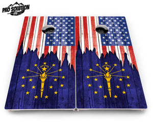 State Flag Designs Hawaii to Maryland Cornhole Boards - Pro Solution Lite Series Cornhole Solutions