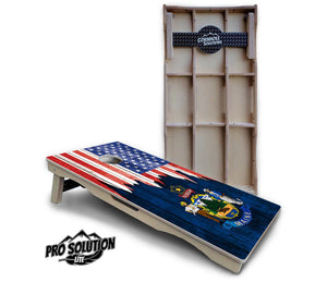 State Flag Designs Hawaii to Maryland Cornhole Boards - Pro Solution Lite Series Cornhole Solutions