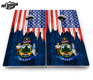 State Flag Designs Hawaii to Maryland Cornhole Boards - Pro Solution Lite Series Cornhole Solutions