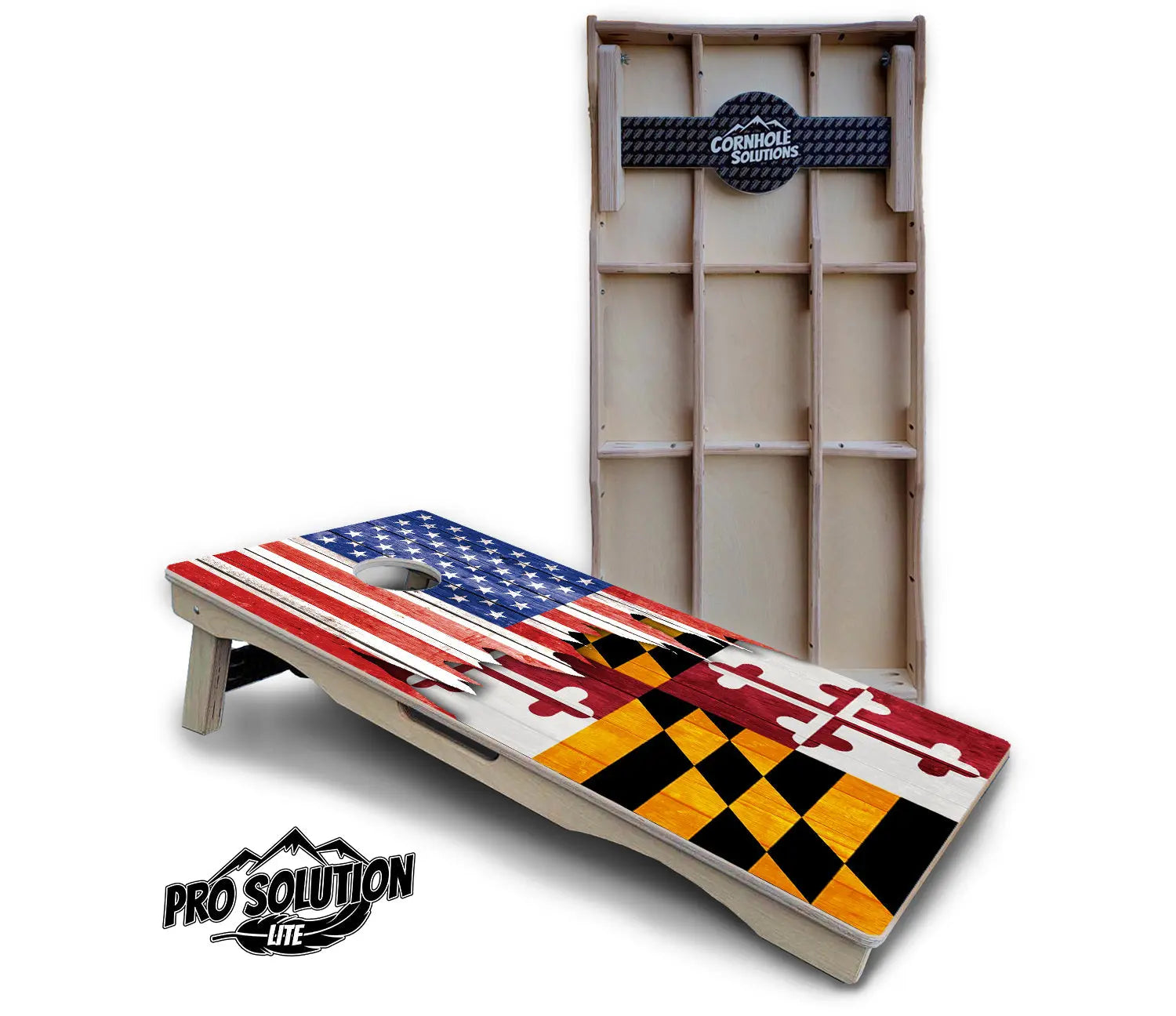 State Flag Designs Hawaii to Maryland Cornhole Boards - Pro Solution Lite Series Cornhole Solutions